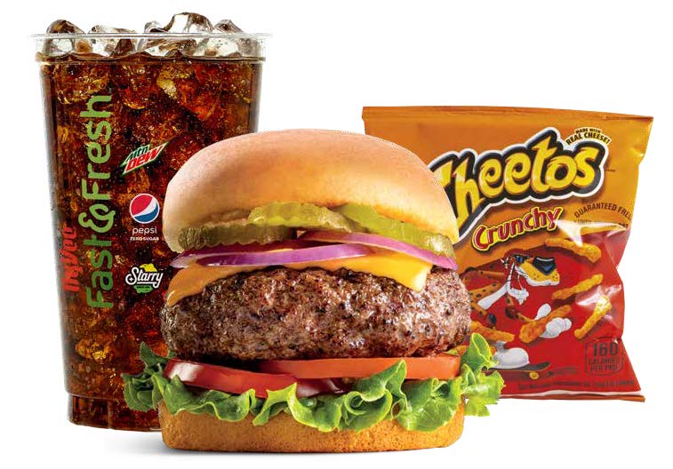 cheeseburger meal deal